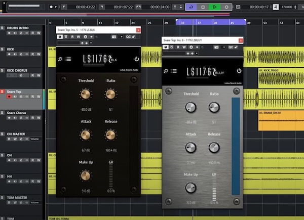 Lotus Sound Audio LS 1176 BLK