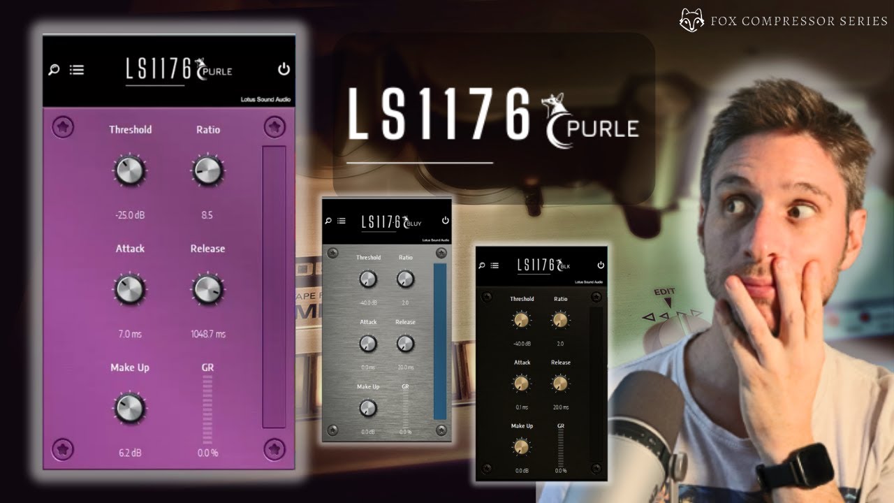 Lotus Sound Audio LS 1176 BLK