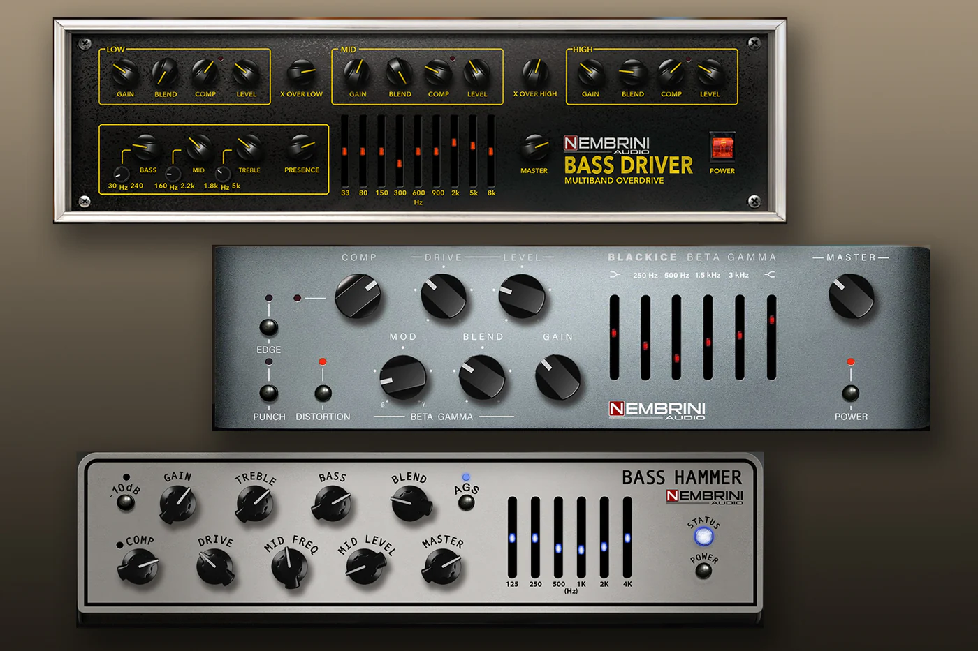 Nembrini Audio Bass Amplifier Bundle
