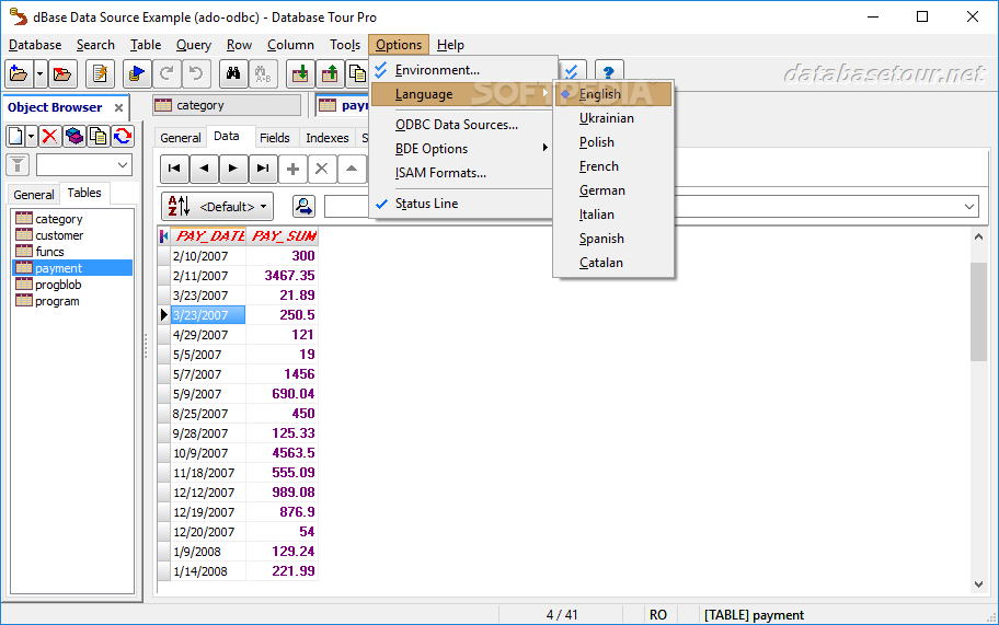 Database Tour Pro 2026