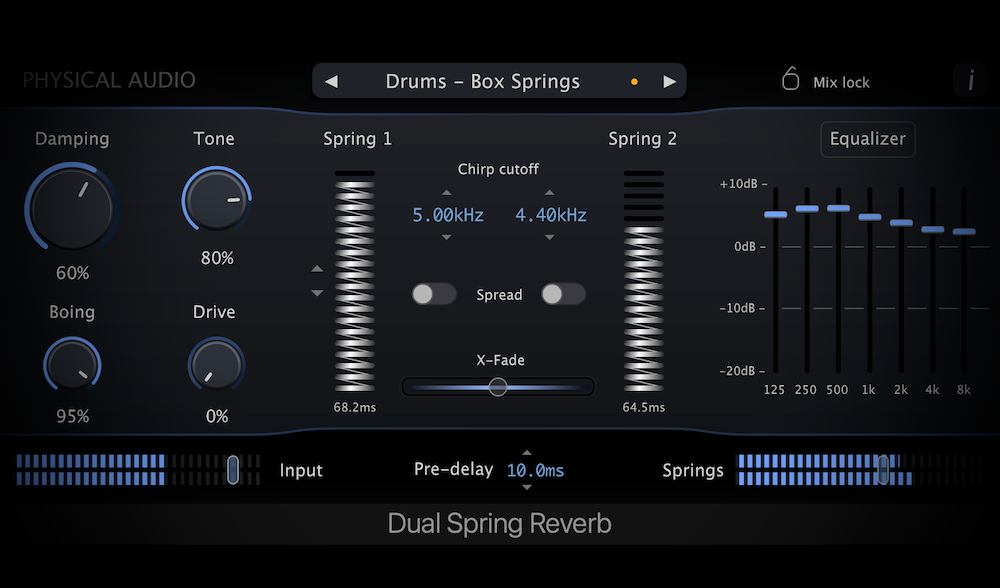 Physical Audio Dual Spring Reverb