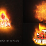 VideoHive – Particles Fire Logo Reveal Free Download