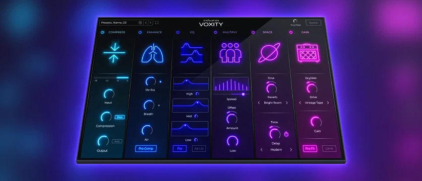 Cymatics VOXITY Vocal Mixing