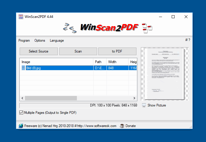 WinScan2PDF 2026