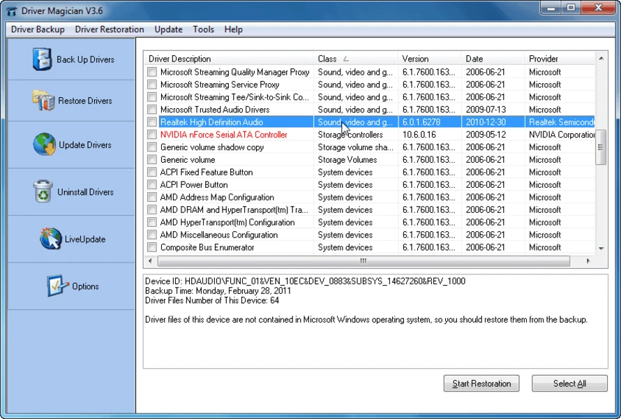 Driver Magician 2026