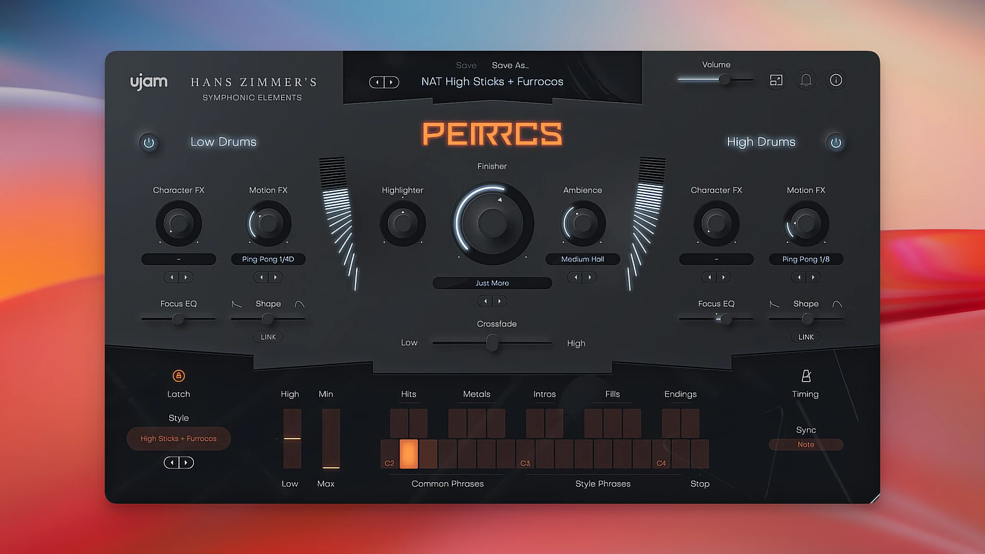 uJAM Symphonic Elements PERRCS