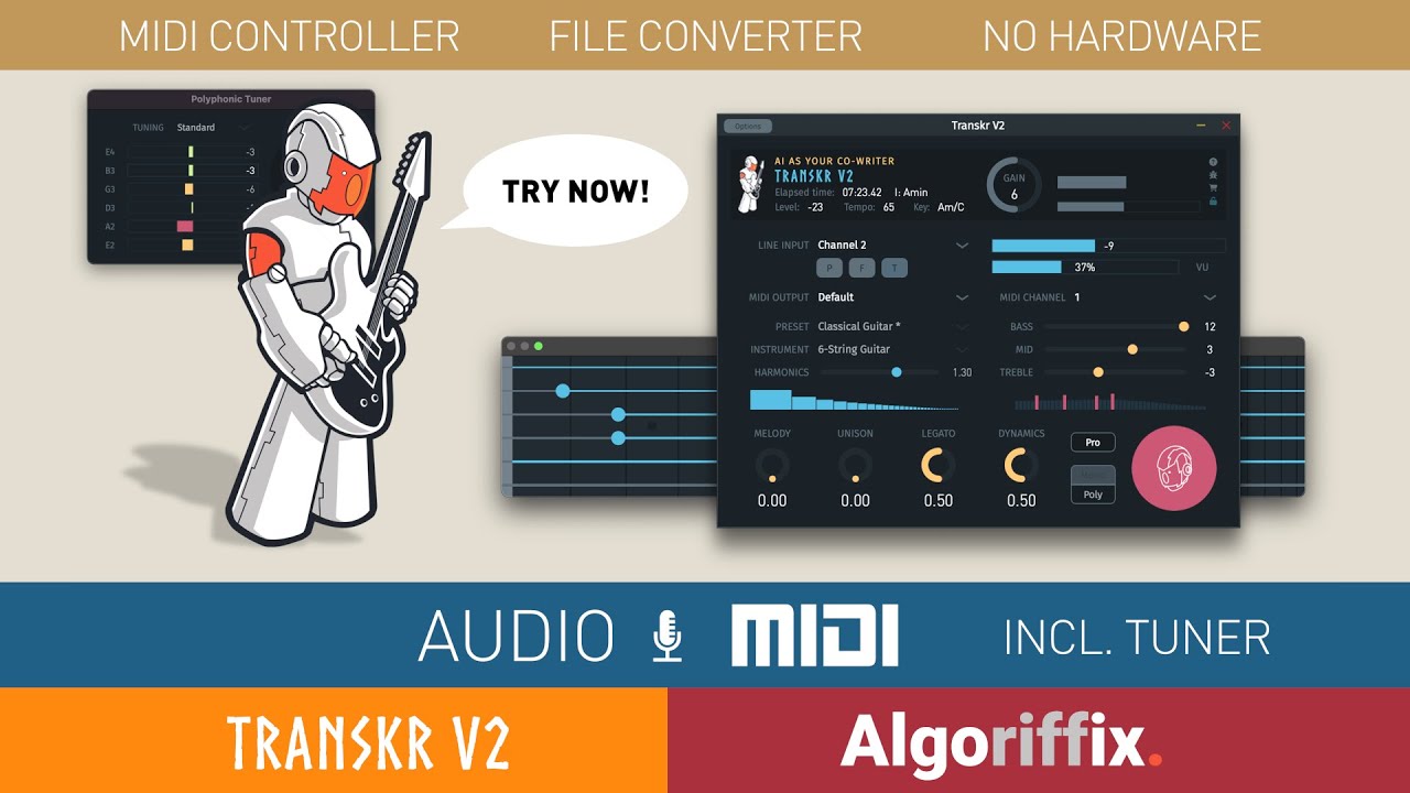 Algoriffix Transkr V2