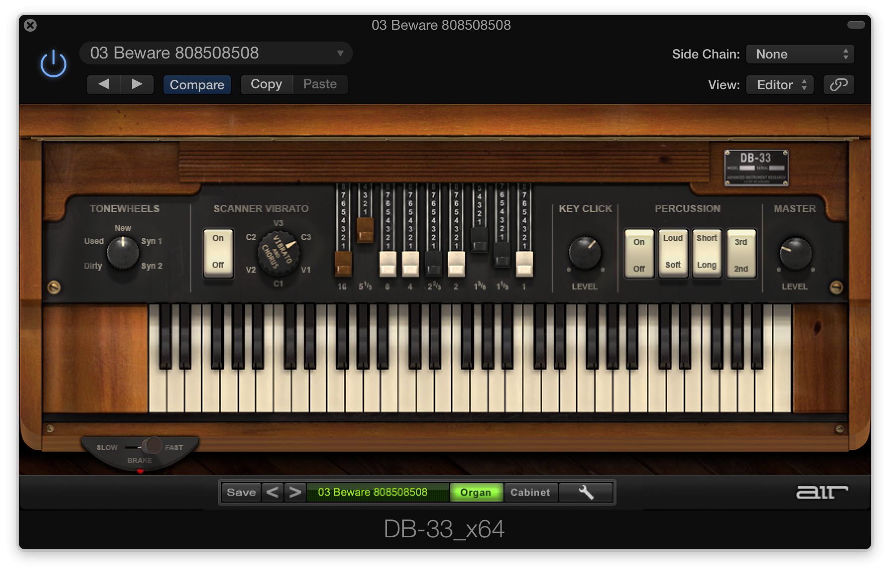 AIR Music Technology DB-33 