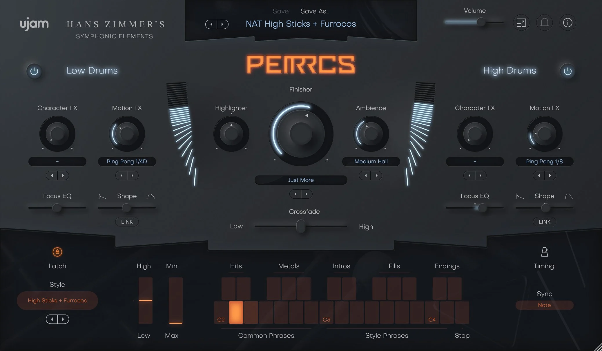 uJAM Symphonic Elements PERRCS