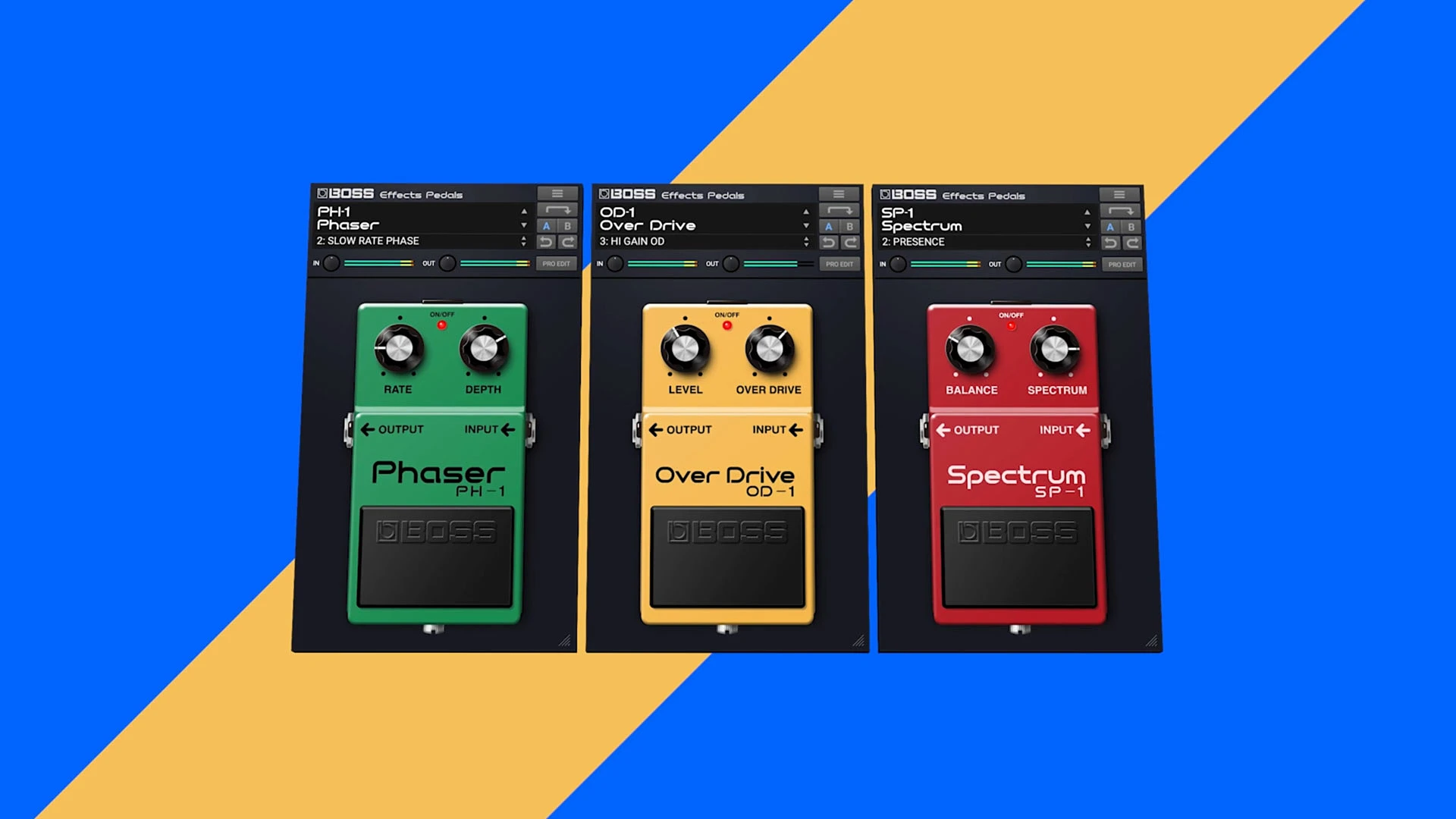 Roland Cloud BOSS Effects Pedals