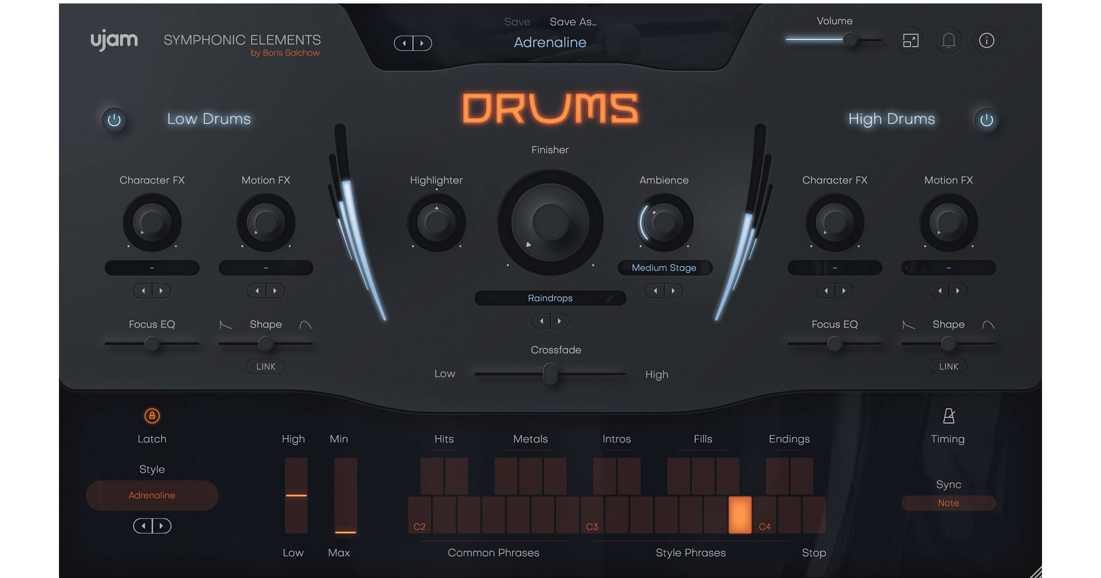 uJAM Symphonic Elements DRUMS