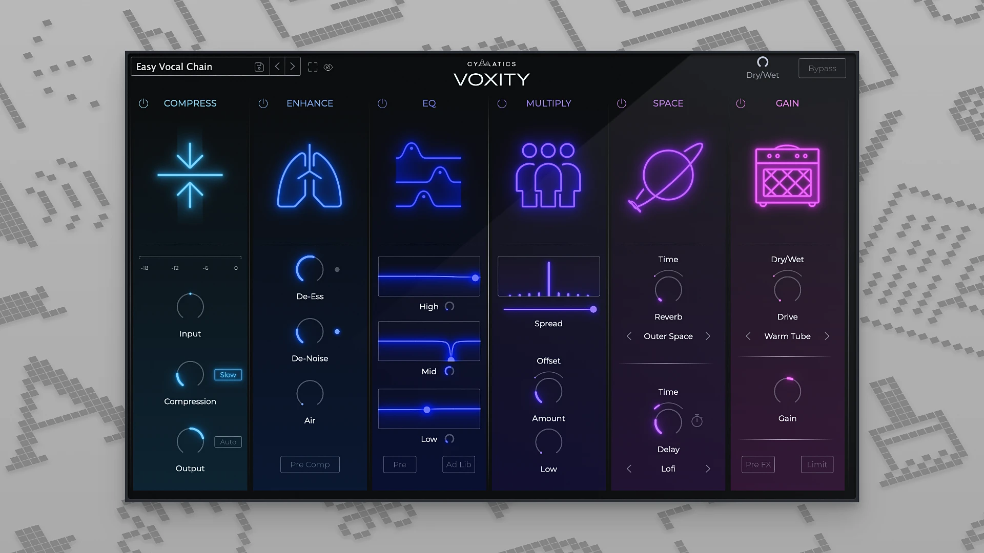 Cymatics VOXITY Vocal Mixing
