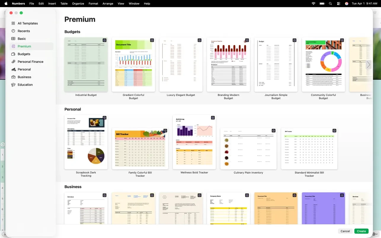 Numbers Creator Studio