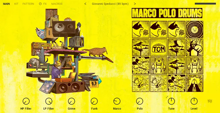 Native Instruments – Marco Polo Drums (Kontakt)
