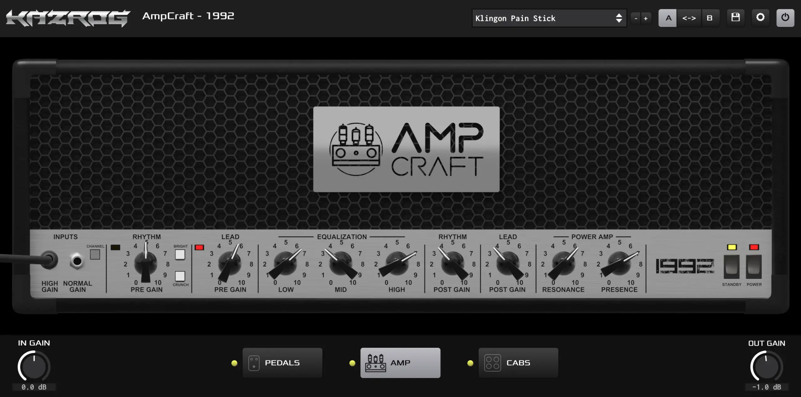 Kazrog AmpCraft 1992