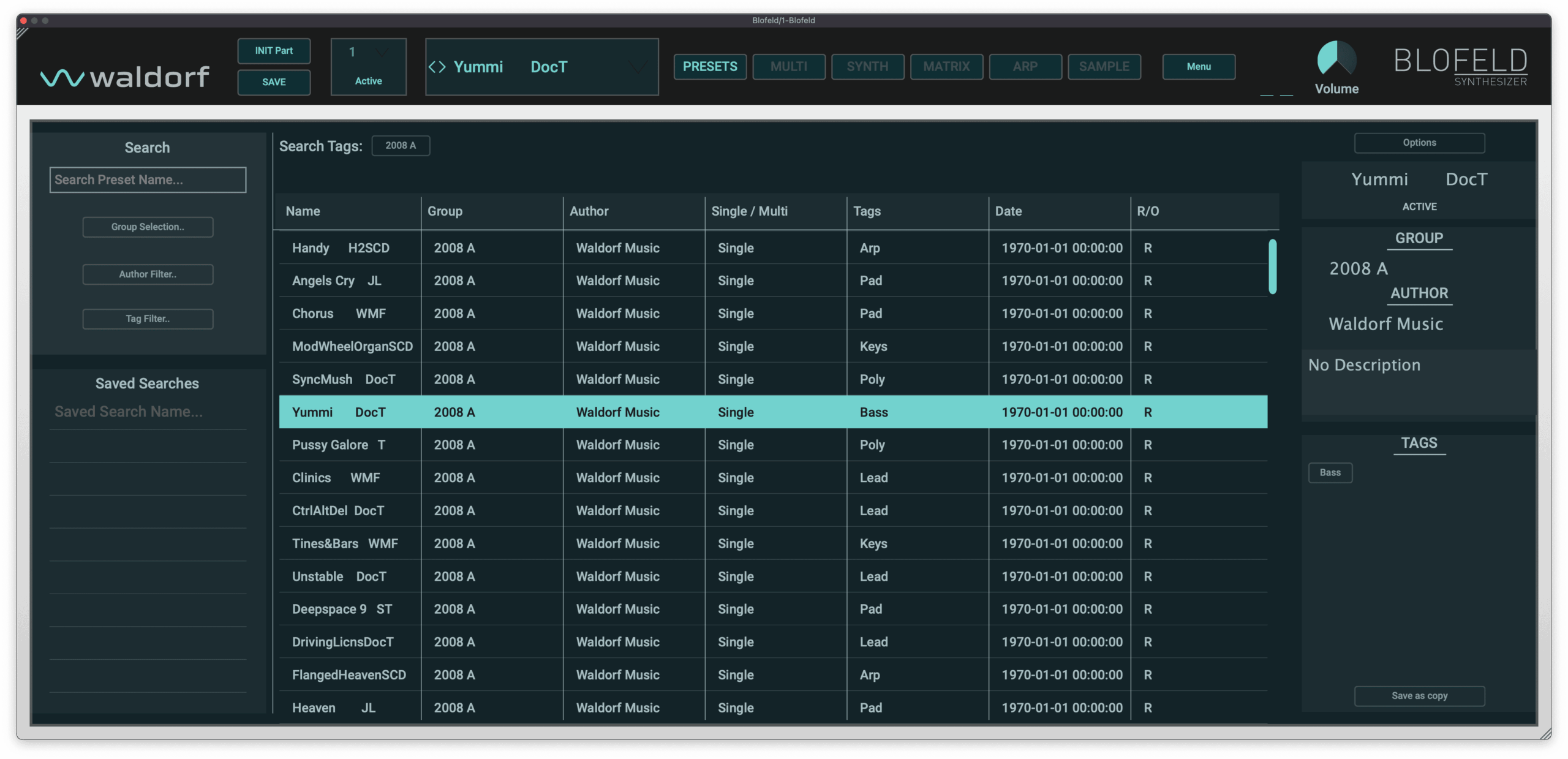 Waldorf Blofeld Plugin
