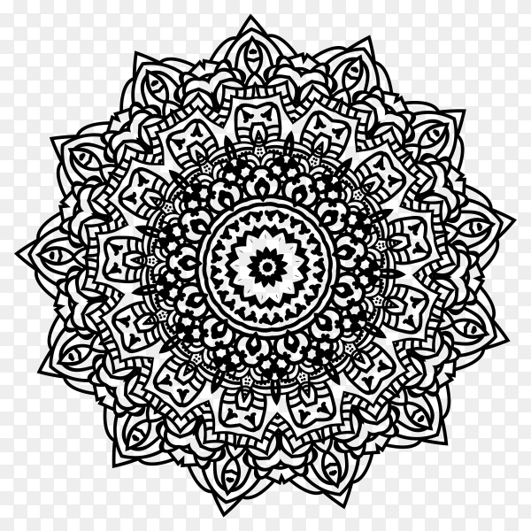 CreativeMarket – Mandala Vector Ornaments Bundle [AI, EPS, PDF, PNG]