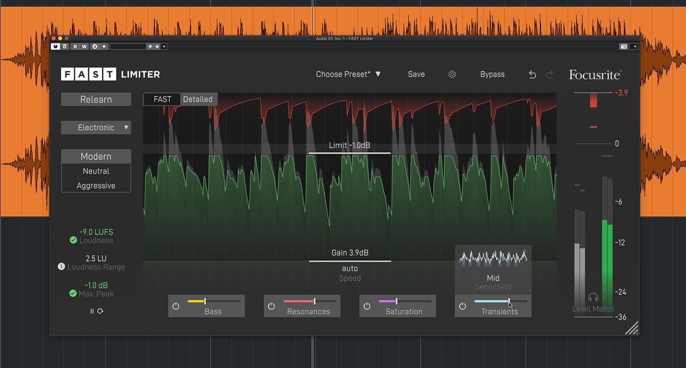 Focusrite FAST Limiter