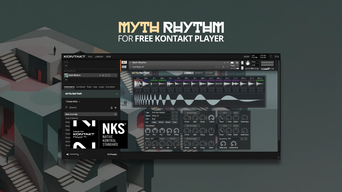 Ocean Swift Synthesis – Myth Rhythm (Kontakt)