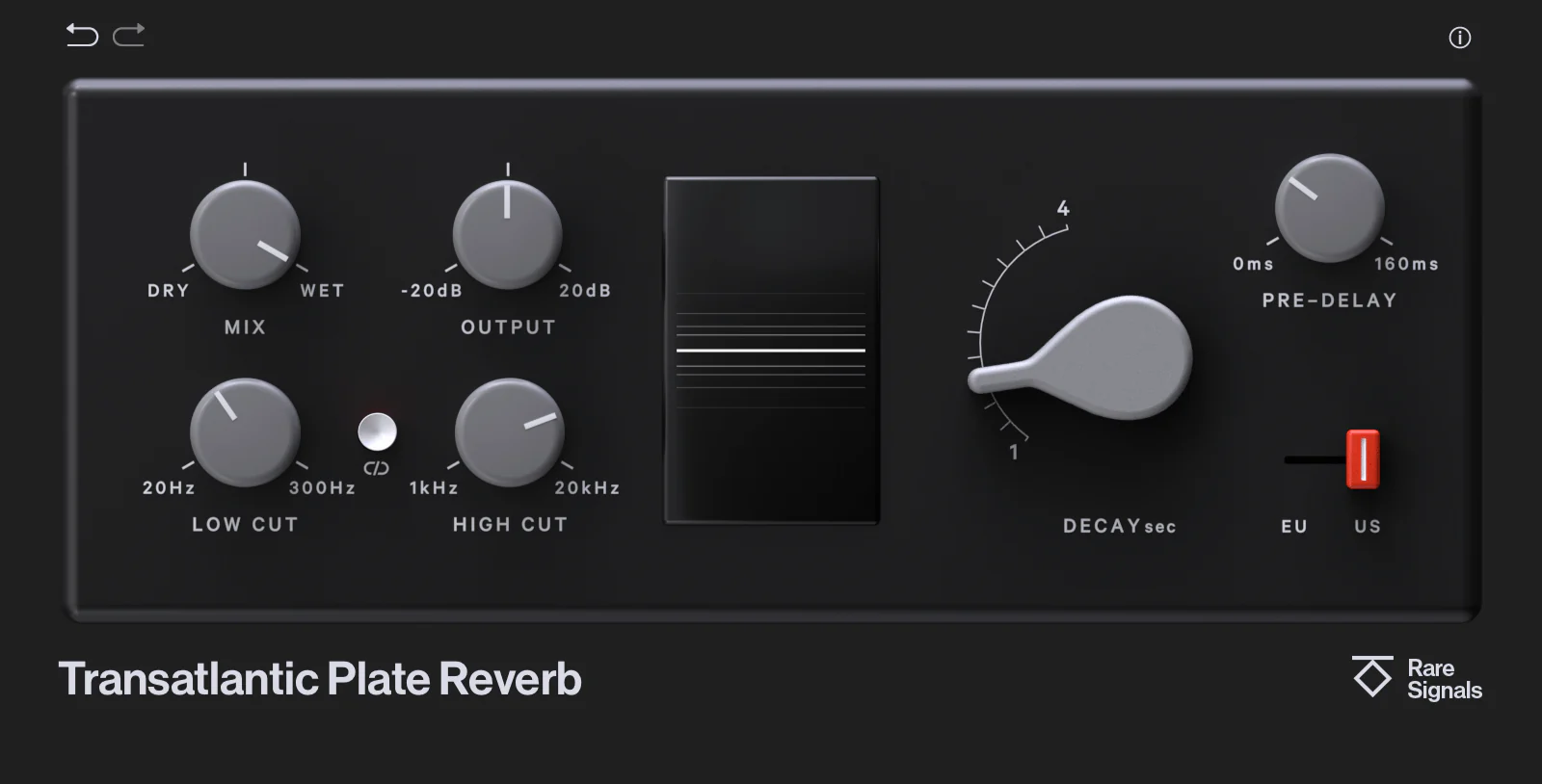 Rare Signals Transatlantic Plate Reverb