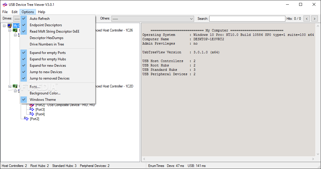 USB Device Tree Viewer 2026