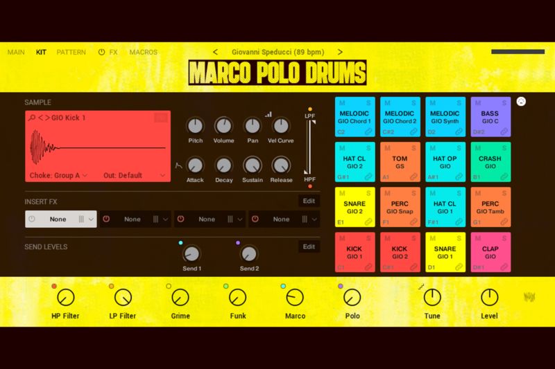Native Instruments – Marco Polo Drums (Kontakt)