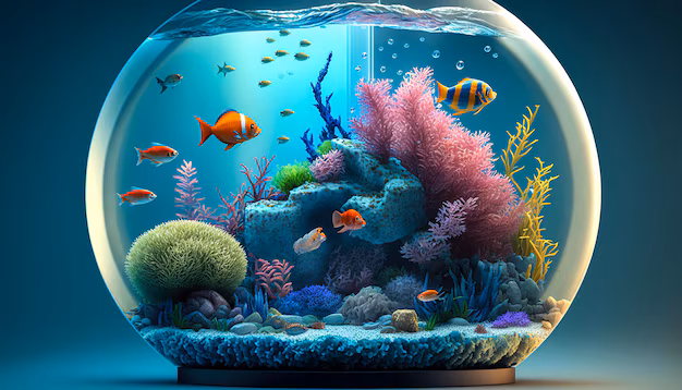AI Aquarium Screensaver 2026