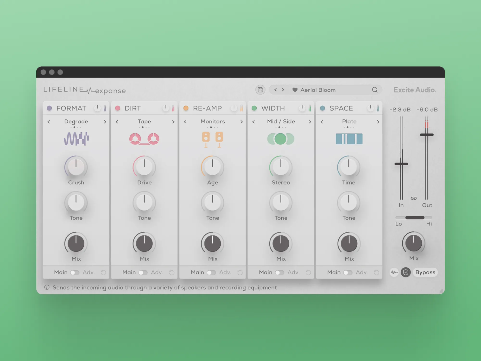 Excite Audio Lifeline Expanse