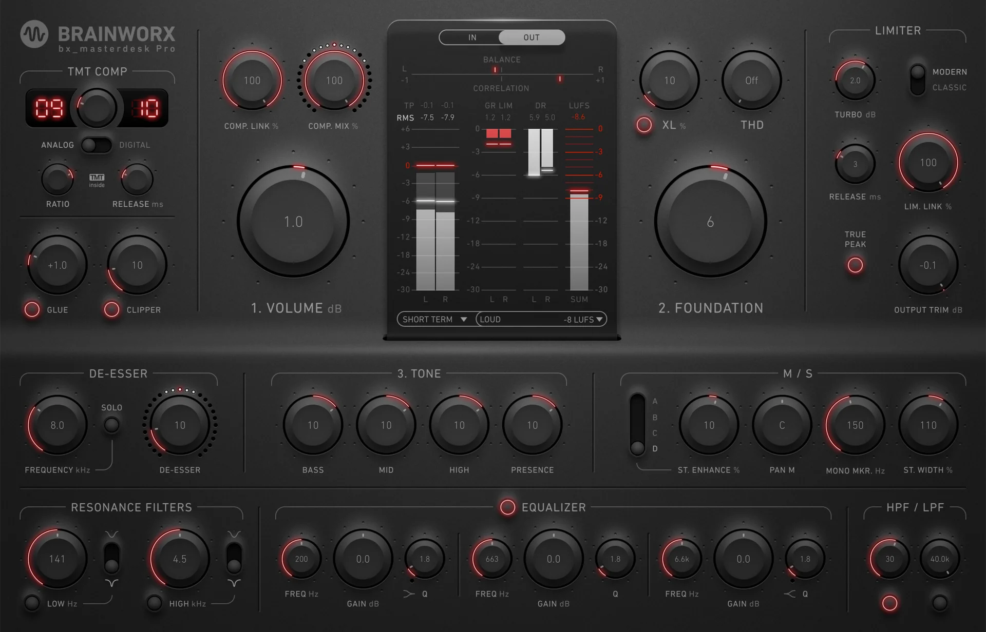 Plugin Alliance Brainworx bx_limiter True Peak