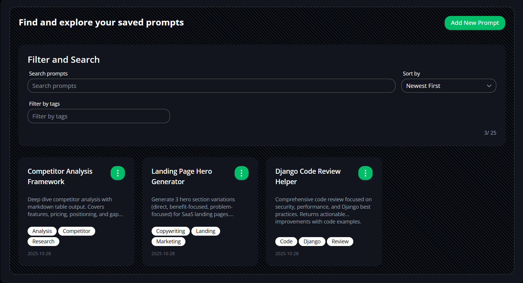 PromptKeeper Pro 2025