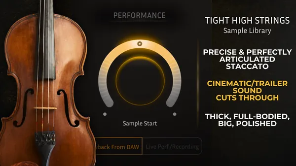 Cinematic Composing – Tight High Strings (Kontakt)