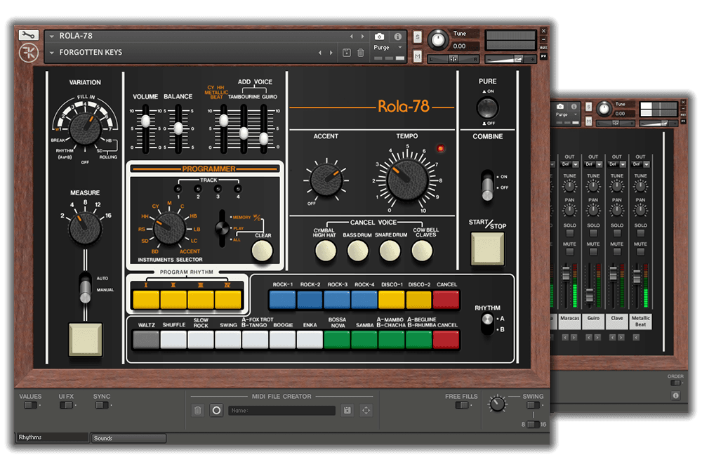 Forgotten Keys – Rola-78 (Kontakt)