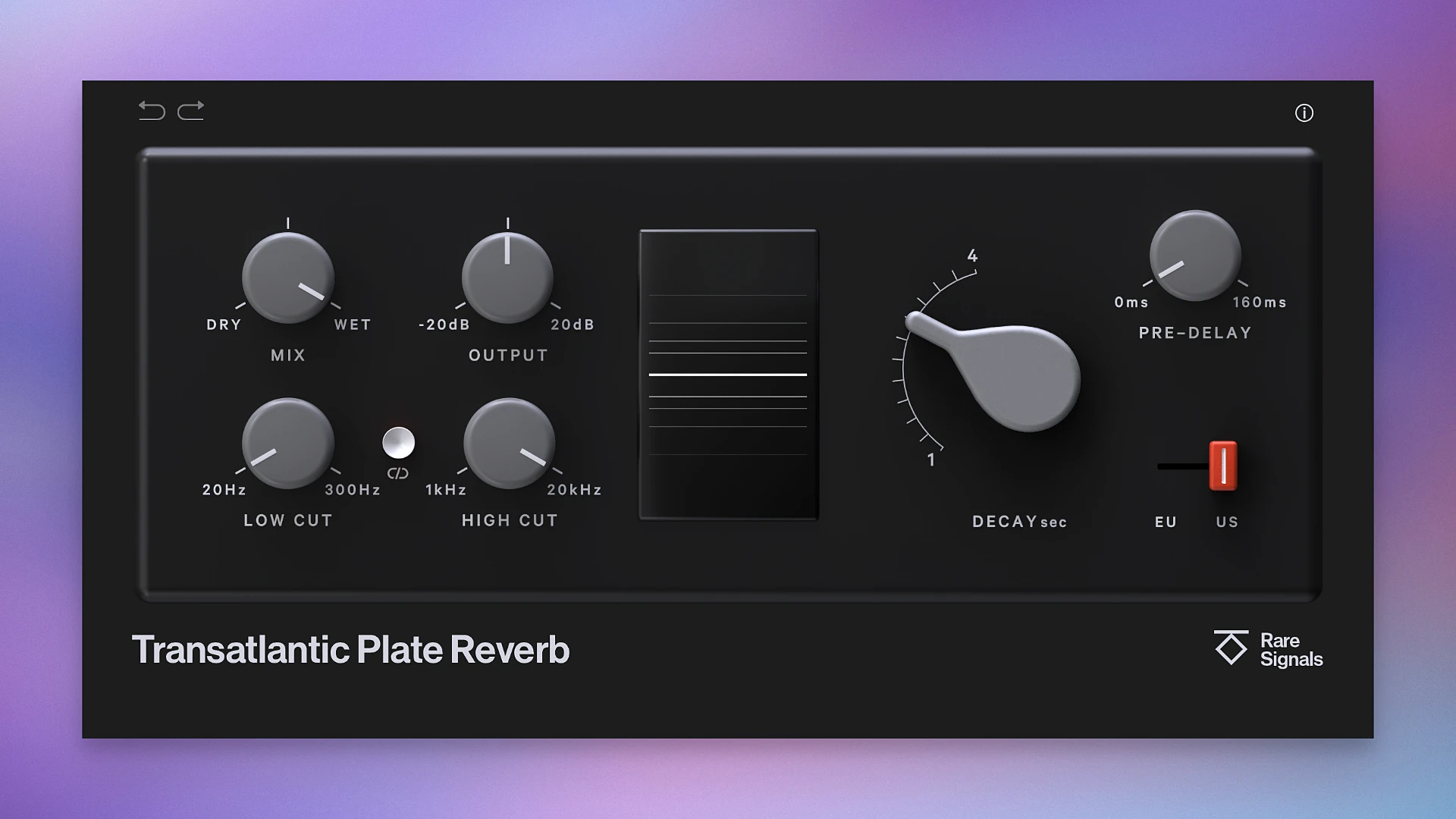 Rare Signals Transatlantic Plate Reverb