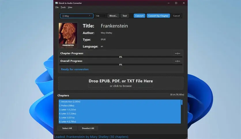 AI Ebook to Audio Converter 2026
