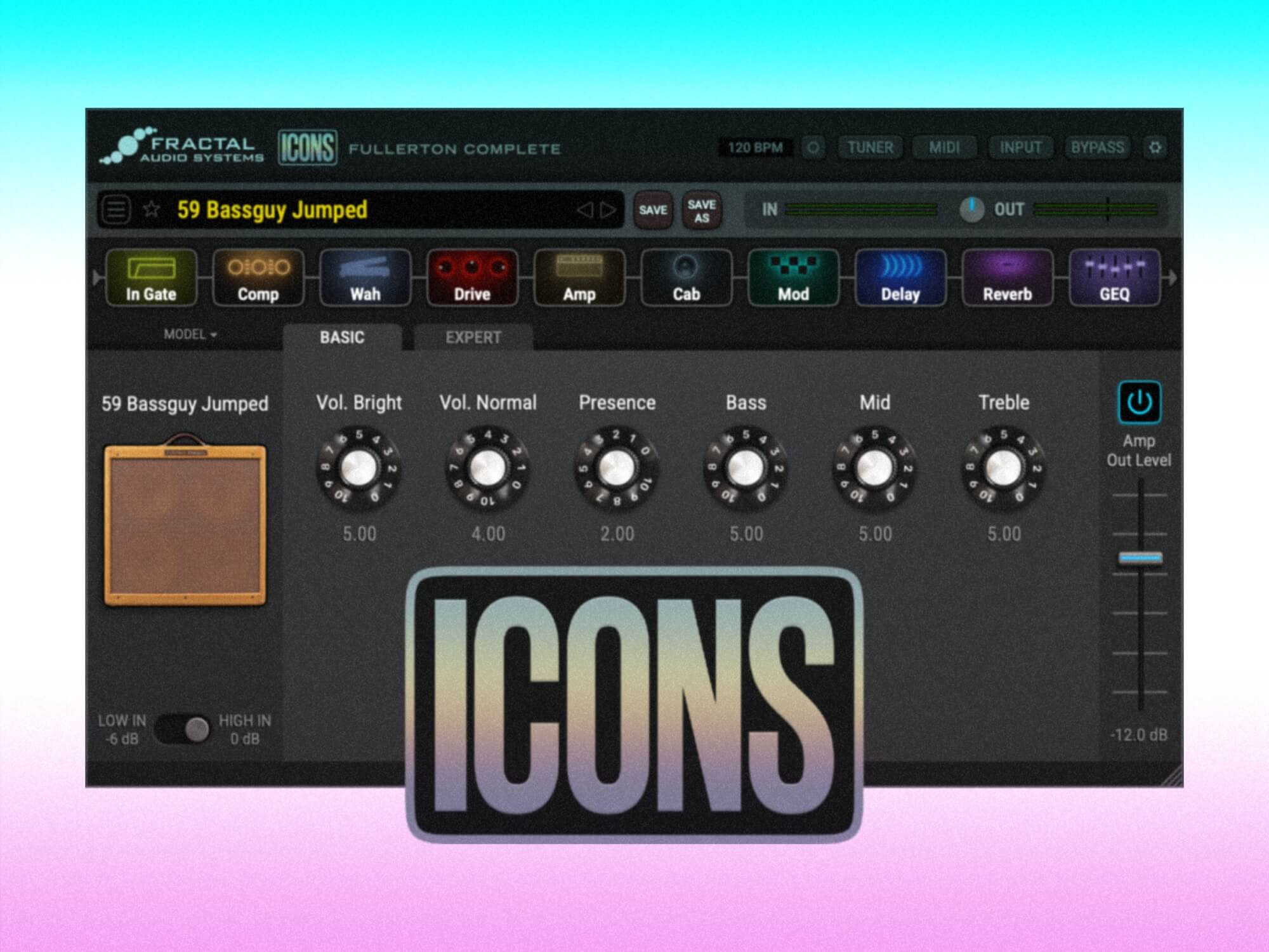 Fractal Audio Systems ICONS Fullerton Complete