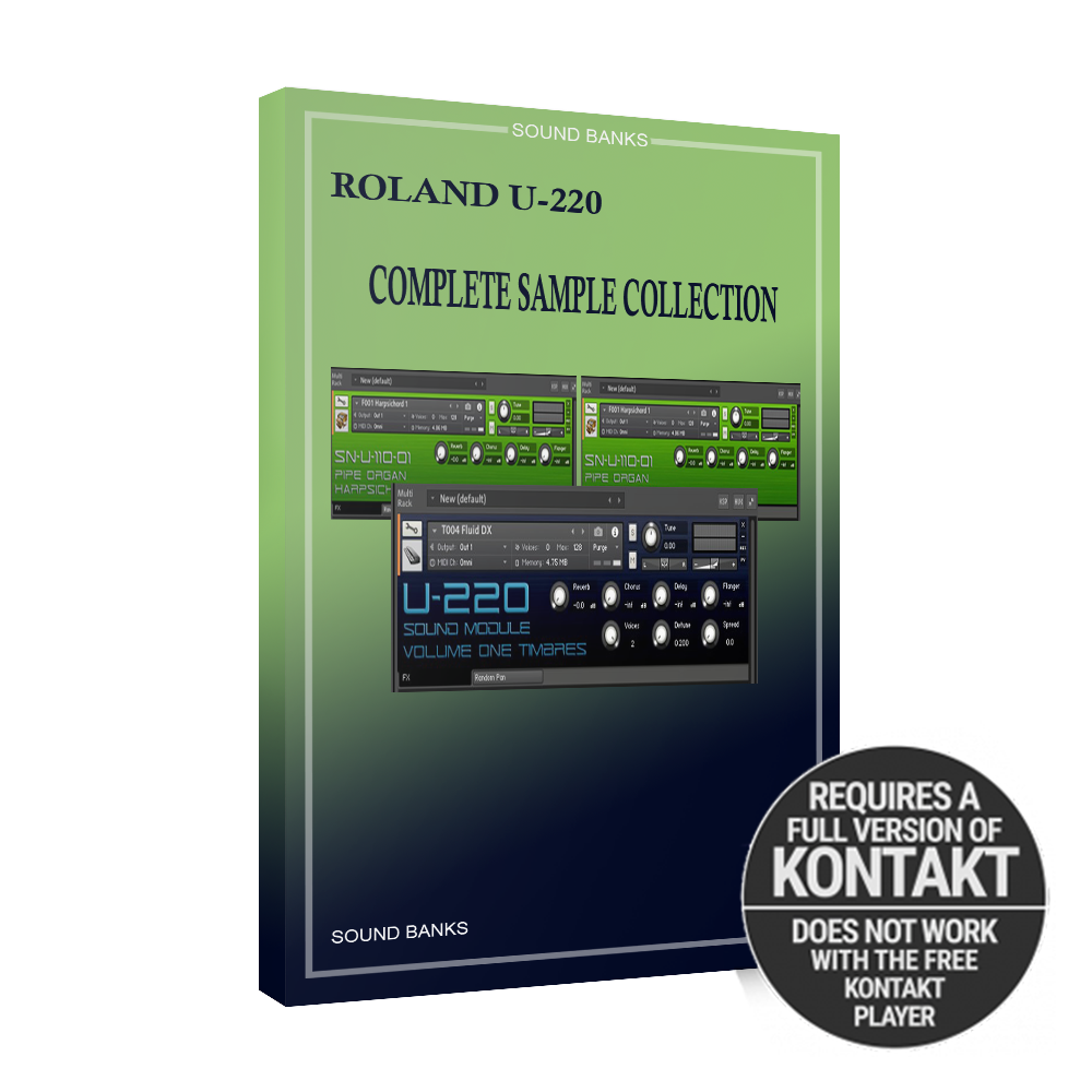 Nion – Roland U-220 Complete Sample Collection (Kontakt)