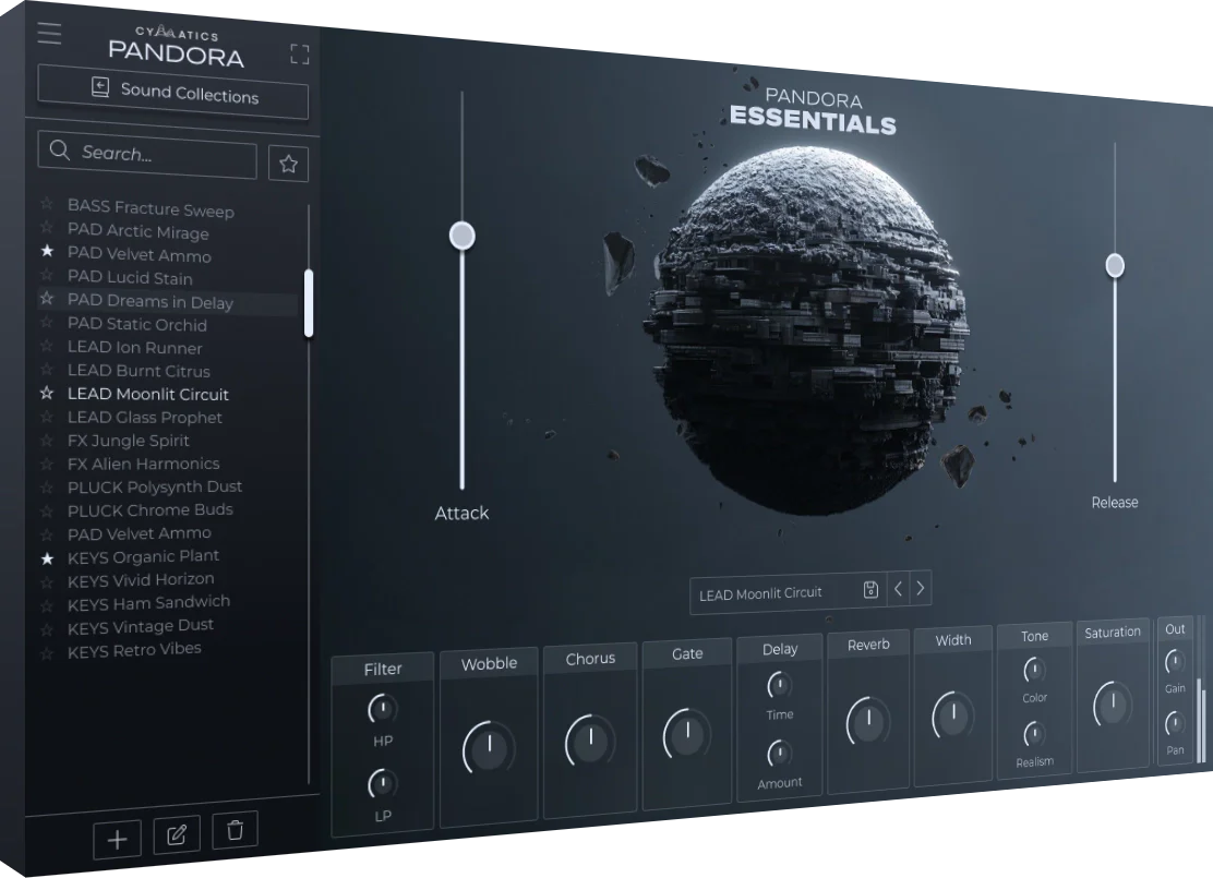Cymatics – PANDORA Mystery Expansion (MiDi, WAV)