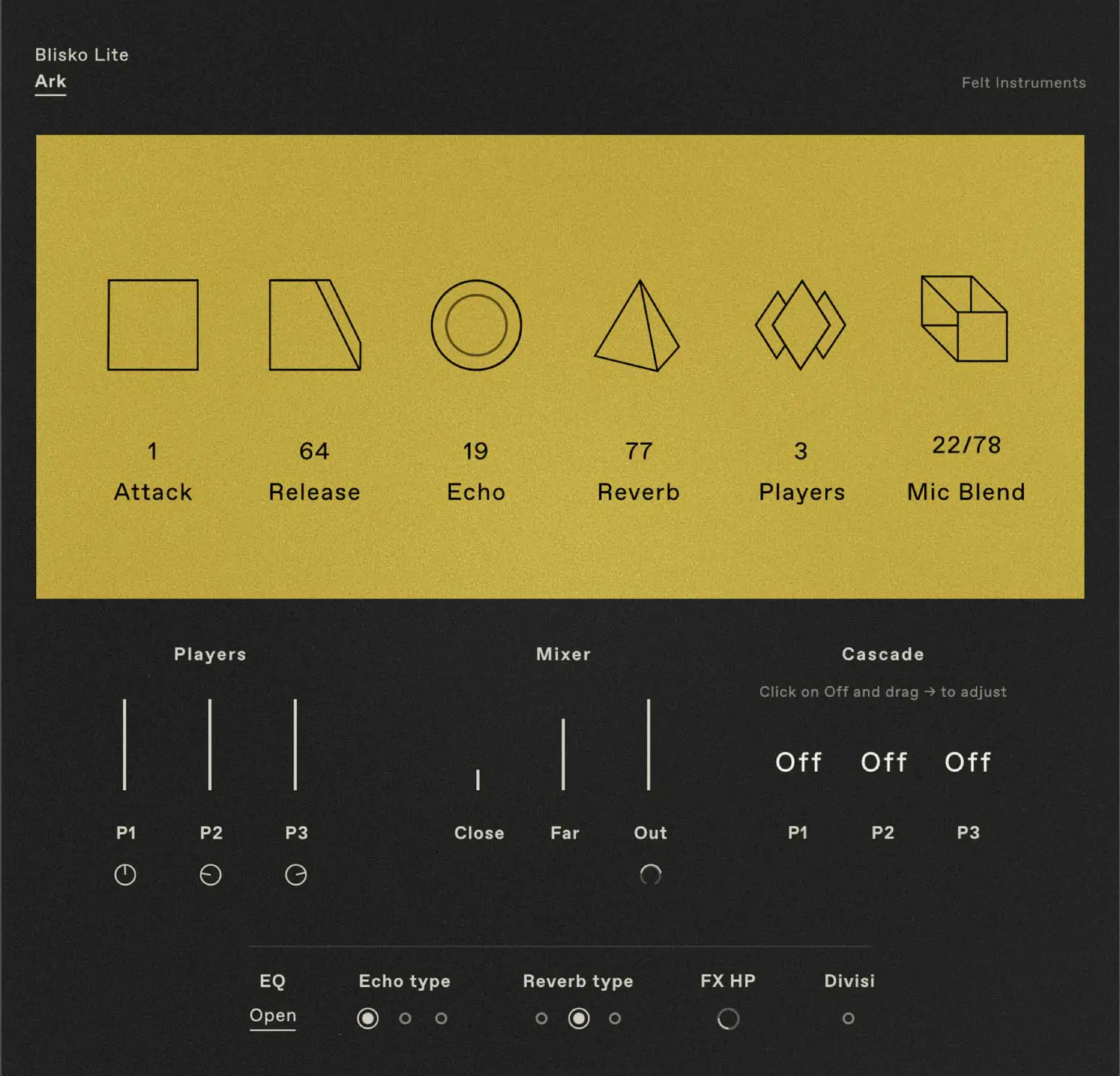 Felt Instruments Blisko Lite