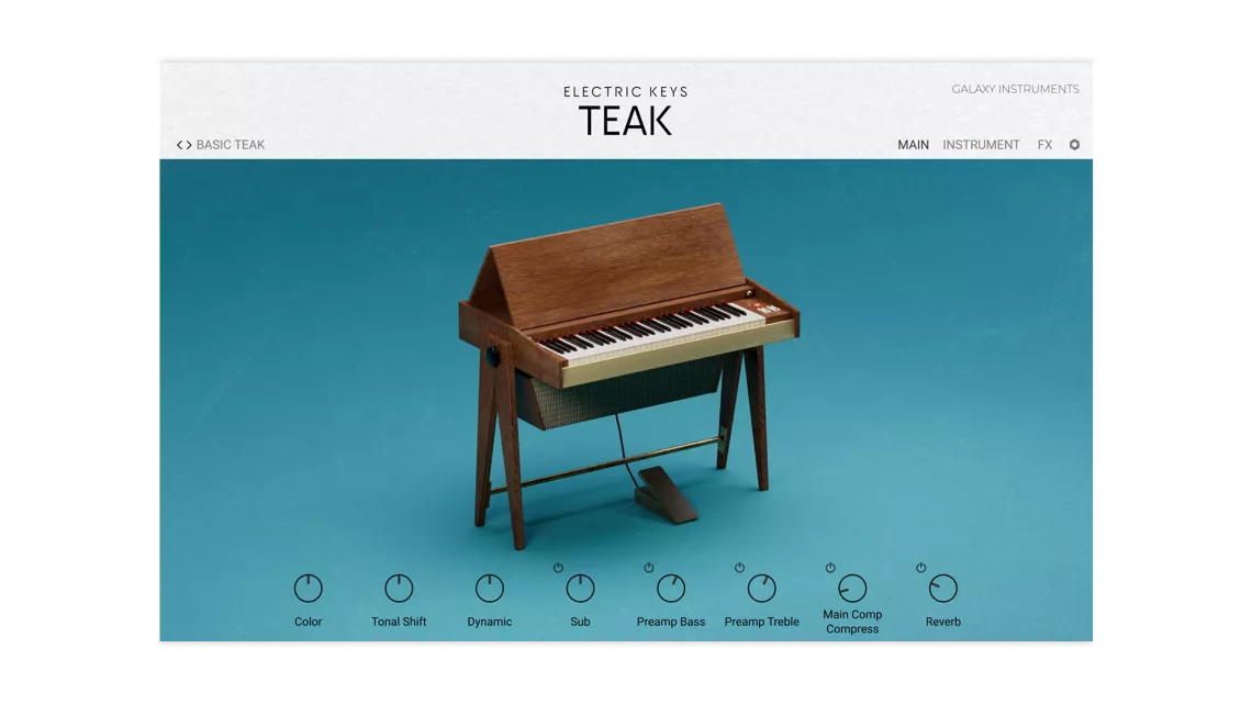 Native Instruments – Electric Keys Teak (Kontakt)