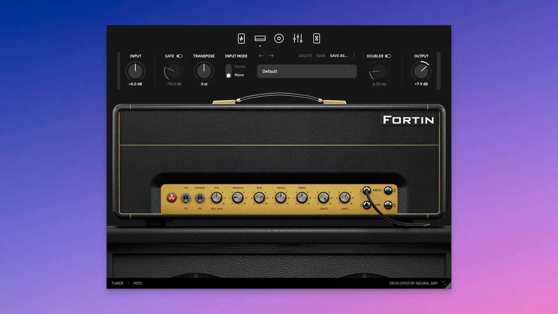 Neural DSP Fortin Nameless Suite X