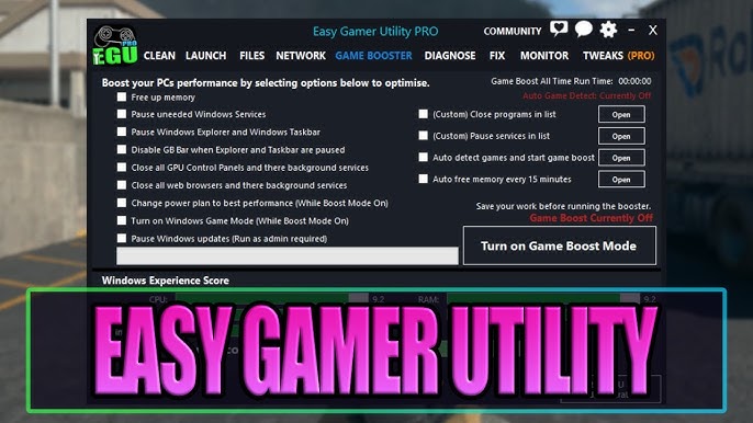 Easy Gamer Utility Pro 2026