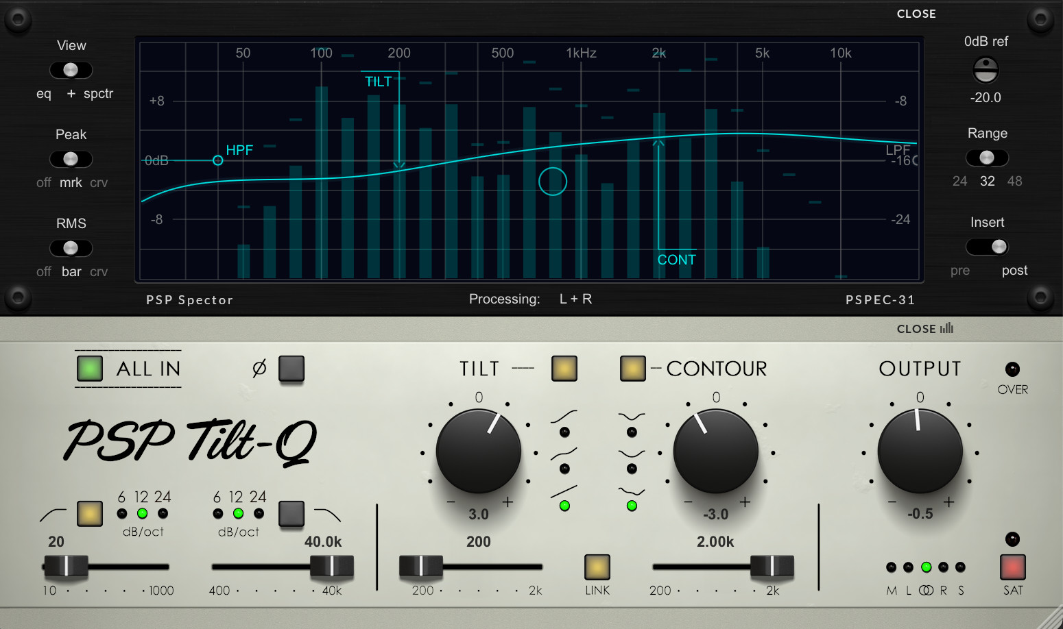 PSPaudioware PSP Tilt-Q