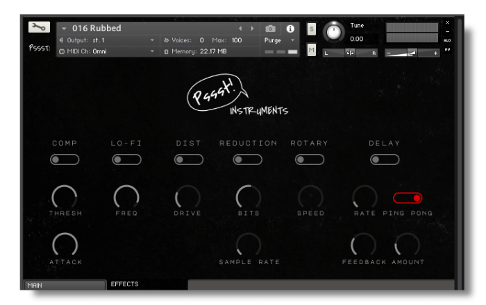 Pssst! Instruments – Avant-Gardist: Tonally Prepared Cinematic Piano (Kontakt, WAV)