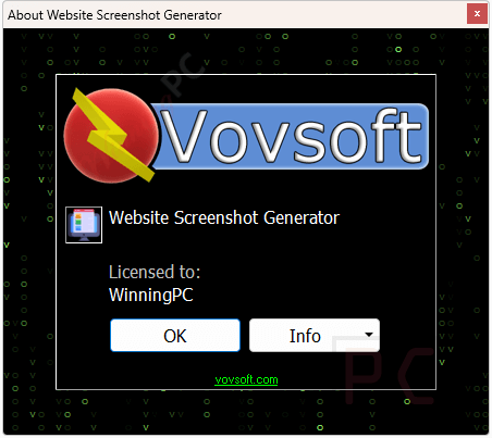 VovSoft Website Screenshot Generator 2026