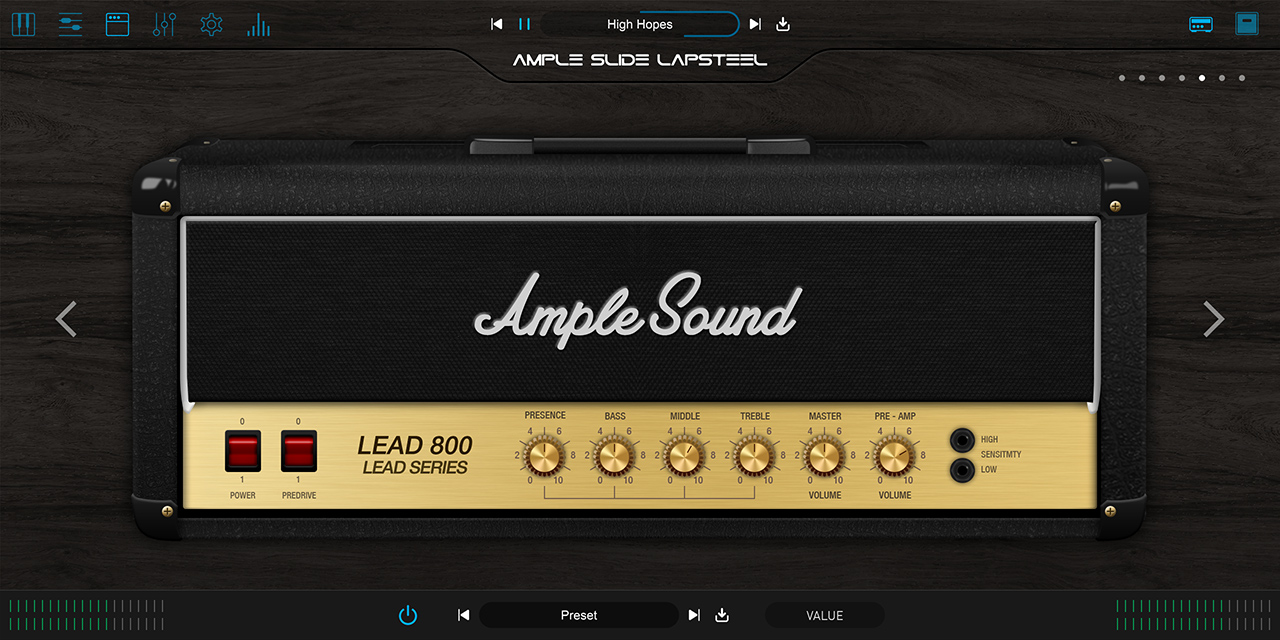 Ample Sound Ample Slide Lapsteel
