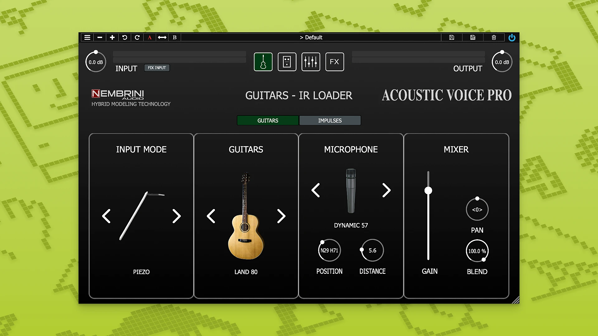 Nembrini Audio Acoustic Voice Pro