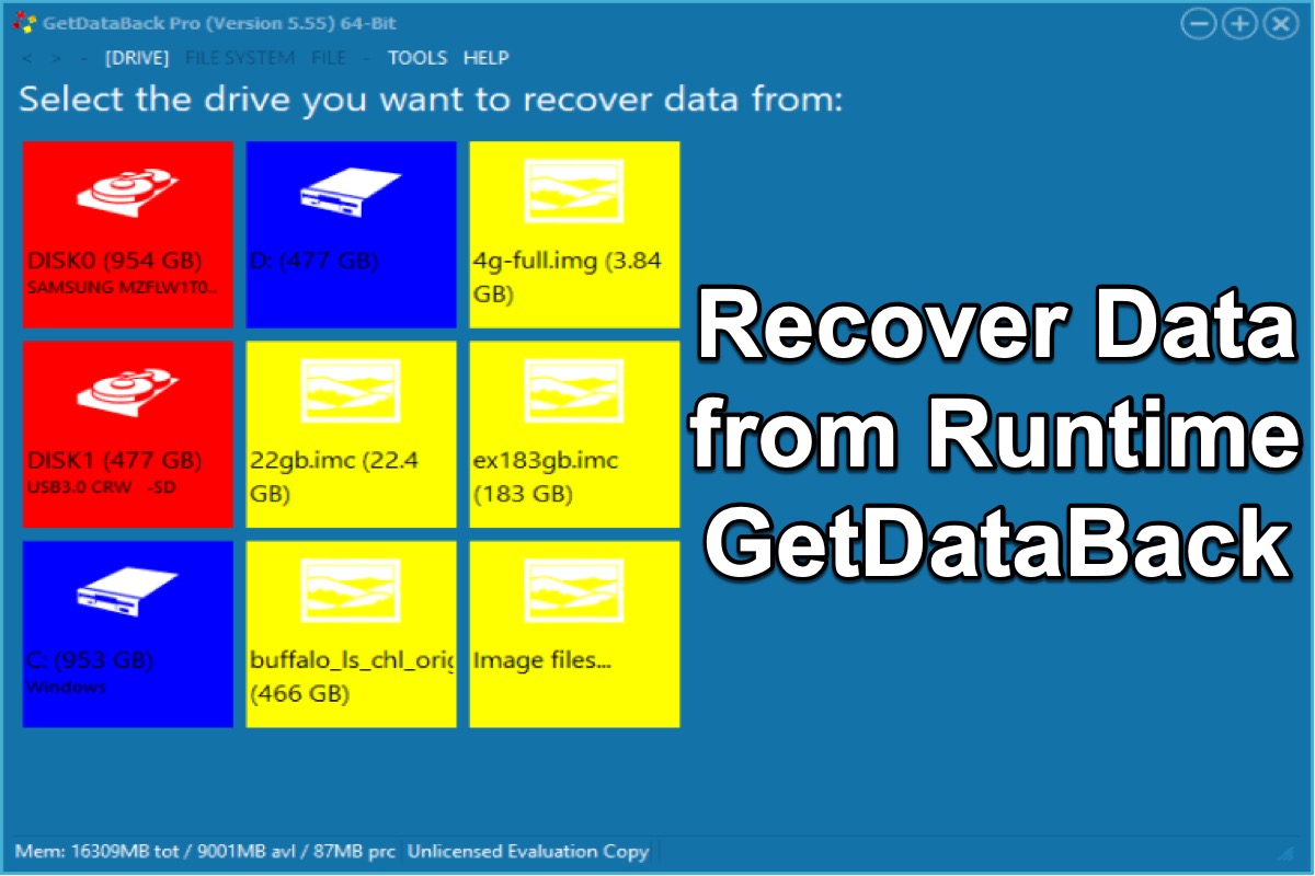 Runtime GetDataBack Pro 2026 