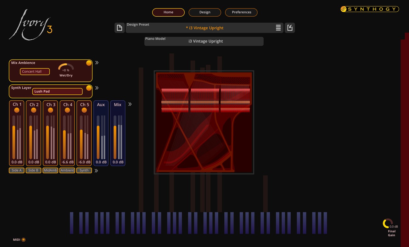 Synthogy – Ivory 3 LE Vintage Upright (SOUNDBANK)