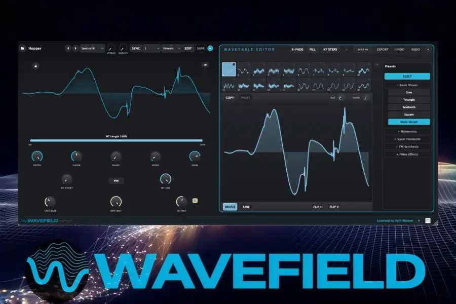 Fine Increments Wavefield