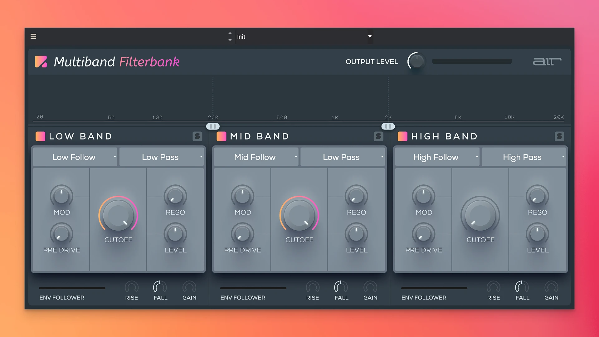 AIR Music Technology Multiband Filterbank